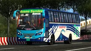 Econo Service Aftabian Hino AK 1J MKA | Noakhali 4 Lane Highway | GMT BD MAP V3.0 Beta 4
