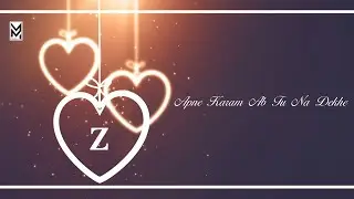 Z Letter Video WhatsApp Status | New Pakistani Sad Song Status | Haal Mera Yeh By Kashif Tari