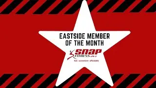 October 2020 Snap Fitness East Side Member of the Month Justin Q.