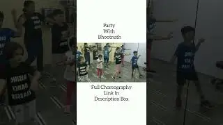 Party With Bhootnath | Tutorial | Rahul Shetty | Rising Dance Classes @GlobalNetworkSolutions