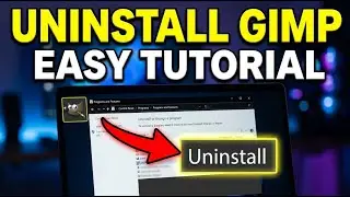 How to uninstall GIMP - Easy Tutorial