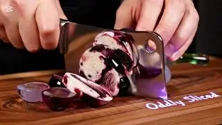 FRUIT CUTTING ASMR VISUALS 🍓🍎🍇 #asmr #ai #asmrcut  #satisfying #relaxing #strawberries #fruitcutting