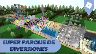 SUPER PARQUE DE DIVERSIONES ✨🛠 EN BUILD A BOAT FOR TREASURE - ROBLOX