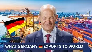 What GERMANY 🇩🇪 Exports to world 🌎 ? |  $ 1.62 Trillion of exports !