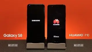 Galaxy S8 vs Huawei P10: Automatic Mobile Performance Speed Test (First Look)