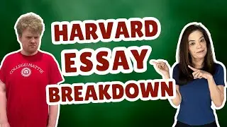 Learning From Essays That Got Into Harvard