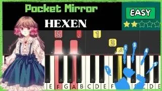 Hexen &ndash; Pocket Mirror OST &ndash; Piano Tutorial (Fingering)