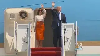 Amid Washington Turmoil, President Trump Embarks On International Trip