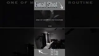 I shot this Morning routine completely @ Night &ldquo;BTS&rdquo; #morningroutine