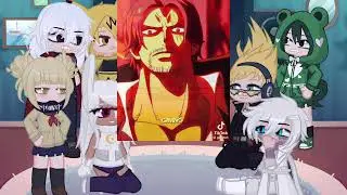 𝙋𝙧𝙤 𝙝𝙚𝙧𝙤𝙚𝙨 𝙧𝙚𝙖𝙘𝙩 𝙩𝙤 deku as shanks | Onepiece | Strawhat | luffy | MHA BNHA | Gacha life 2