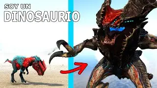 LA HISTORIA DEL DINOSAURIO KAIJU RAIJIN! Evoluciono en Titán del pacífico ARK Soy un Dinosaurio