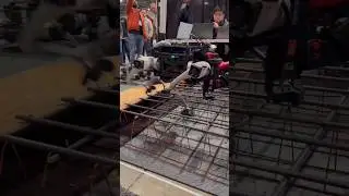 Innovative Rebar tieing Robot... #civil #robot #civilrobots #engineering #steel #trending #bbs