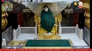 Sai Baba Live Darshan 1/11/2025 (Saturday)