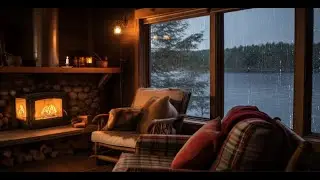 Gentle Summer Rain with Occasional Lightning 🌧️⚡ | Calm Night Ambience | Deep Sleep