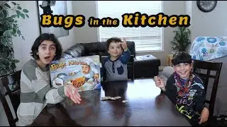 Bugs in the kitchen Game    family and friends party challenge games   Toys Review