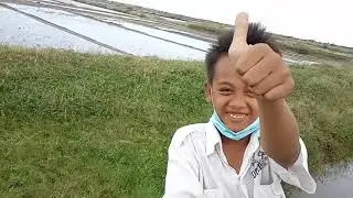 Mancing ikan mujahir babon pakai umpan cacing