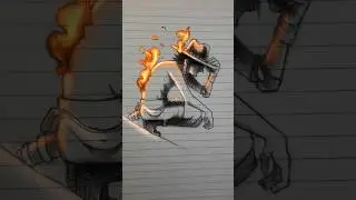 Ace One piece pen sketch #shorts #animedrawing