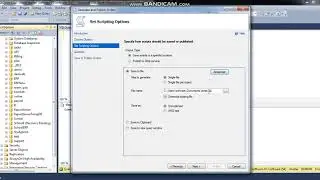 generate scripts of database with data in sql server management studio.