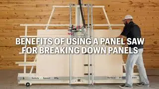 Benefits of using a panel saw for breaking down panels Original - SSCH5V3 & SSCH7V3 - H5 & H7