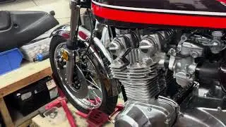 Kawasaki Z1A Rebuild. Getting closer. 