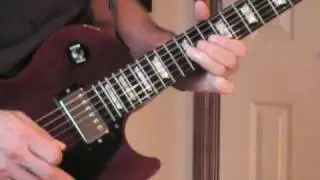 Black Magic Woman intro + solo - Santana cover