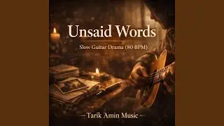 Unsaid Words &ndash; Slow Guitar Drama (80 BPM) Tarik Amin Music