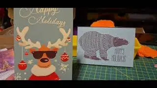 Late Christmas card shout-out 