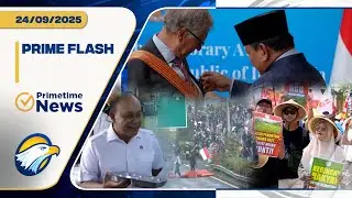 PRIME FLASH - Tersangka Demo, Evaluasi MBG, Prabowo Beri Tanda Kehormatan Bill Gates, Demo di DPR
