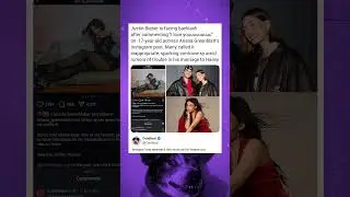 Justin Bieber is facing backlash after commenting 