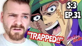 ALIEN SAVES THE DAY?!!! | JOJO'S BIZARRE ADVENTURE *PART 4* EPISODE 31 | (S3 EP:31) REACTION!