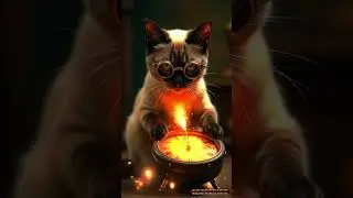 Time-Traveling Cat Stops the Clock! 🕰️✨ #shorts