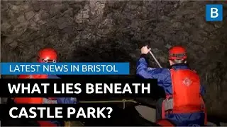What lies beneath Castle Park?