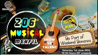 RECNITKA - 206th Musical Mehfil