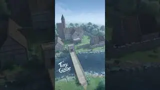 tiny falcons hunting lodge timelapse 🐺 #tinyglade #timelapse #dnd