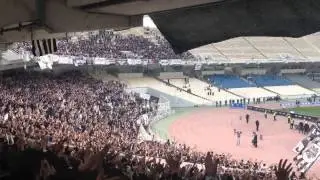ΠΑΟΚ-Παναθηναϊκός Τελικός Κυπέλλου 2014 (Λαός ΠΑΟΚ Χέρια)
