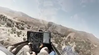 LS 3 Landing.  Cockpit view