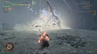 Monster Hunter Wilds 6 Star Tempered Guardian Fulgar Anjoneth with Insect Glaive