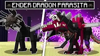 INFECTANDO o ENDER DRAGON com um PARASITA no MINECRAFT!