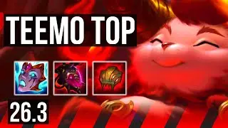 TEEMO vs IRELIA (TOP) | BR Grandmaster | 26.3