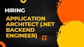 Sr. Backend Engineer / Application Architect | Exciting Job Opportunity with Flexible Work Options!