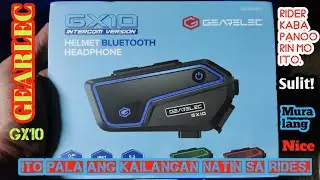 Gearelec Gx10 Helmet Intercom
