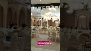 How a Royal Wedding set up in Sheraton Hotel Doha looks like