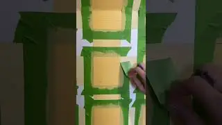 Kids Play Closet Makeover Hand Painted Buffalo Check + Wall Challboard