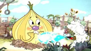 Cuphead: World 1 - The Root Pack Botanic Panic (The Best Cartoon Animation Game)