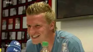 Maik Franz im Interview mit nem kleinen Jungen