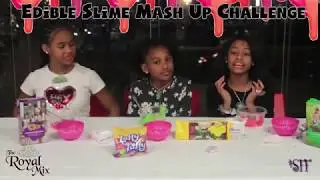The Royal Mix Edible Slime Mashup Challenge - Girl Scout Cookies Edition