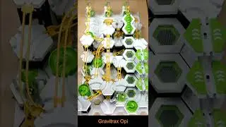Gravitrax --- compact track ... 3x vertical cannon