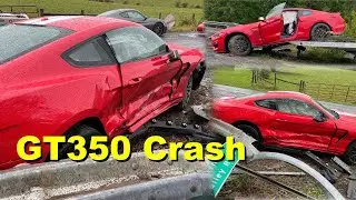 Shelby GT-350 Crash - How Did This Happen????