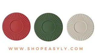 Non-slip Silicone Heat Insulation Coasters | Drink Cup Mat | ShopEasyly