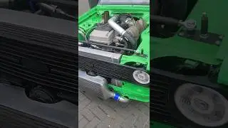 👽freaky build #ford #escort #Barra #turbo